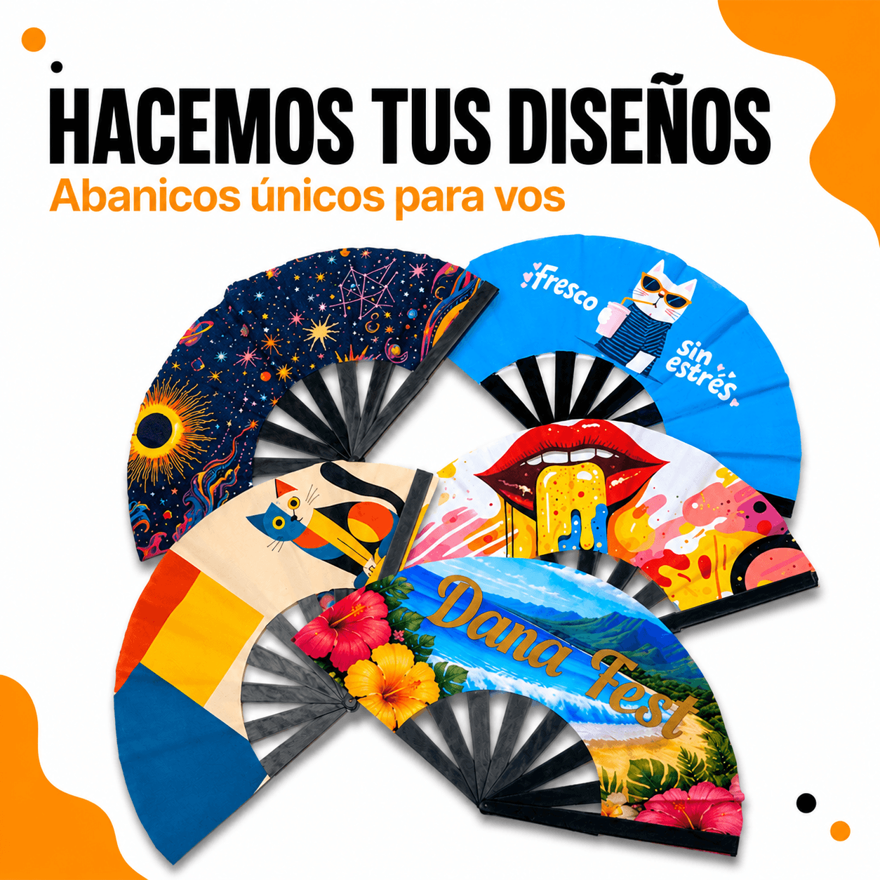 Diseño para tus abanicos — fabricación propia fantastic plastik.