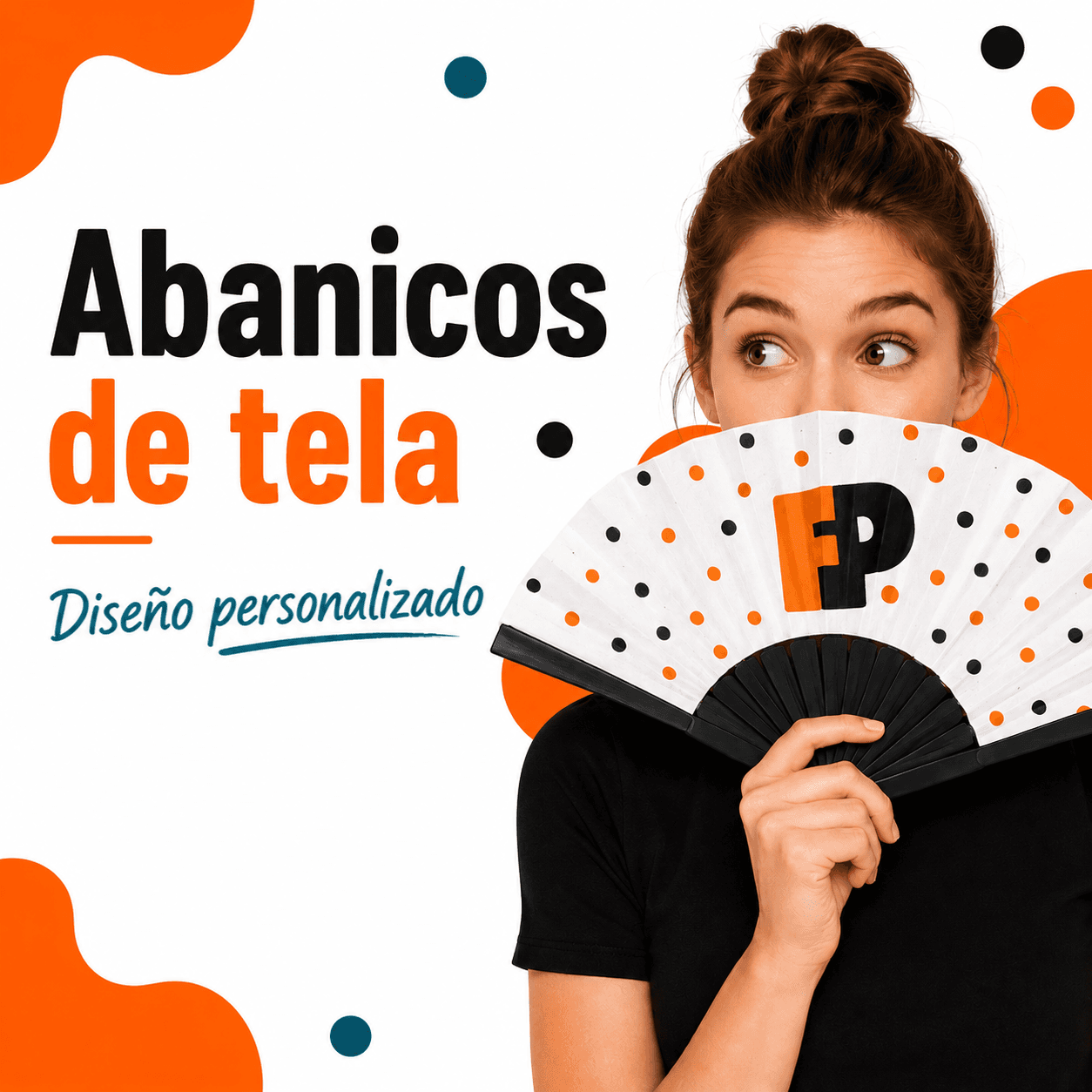 Abanicos de tela — fabricación propia fantastic plastik.