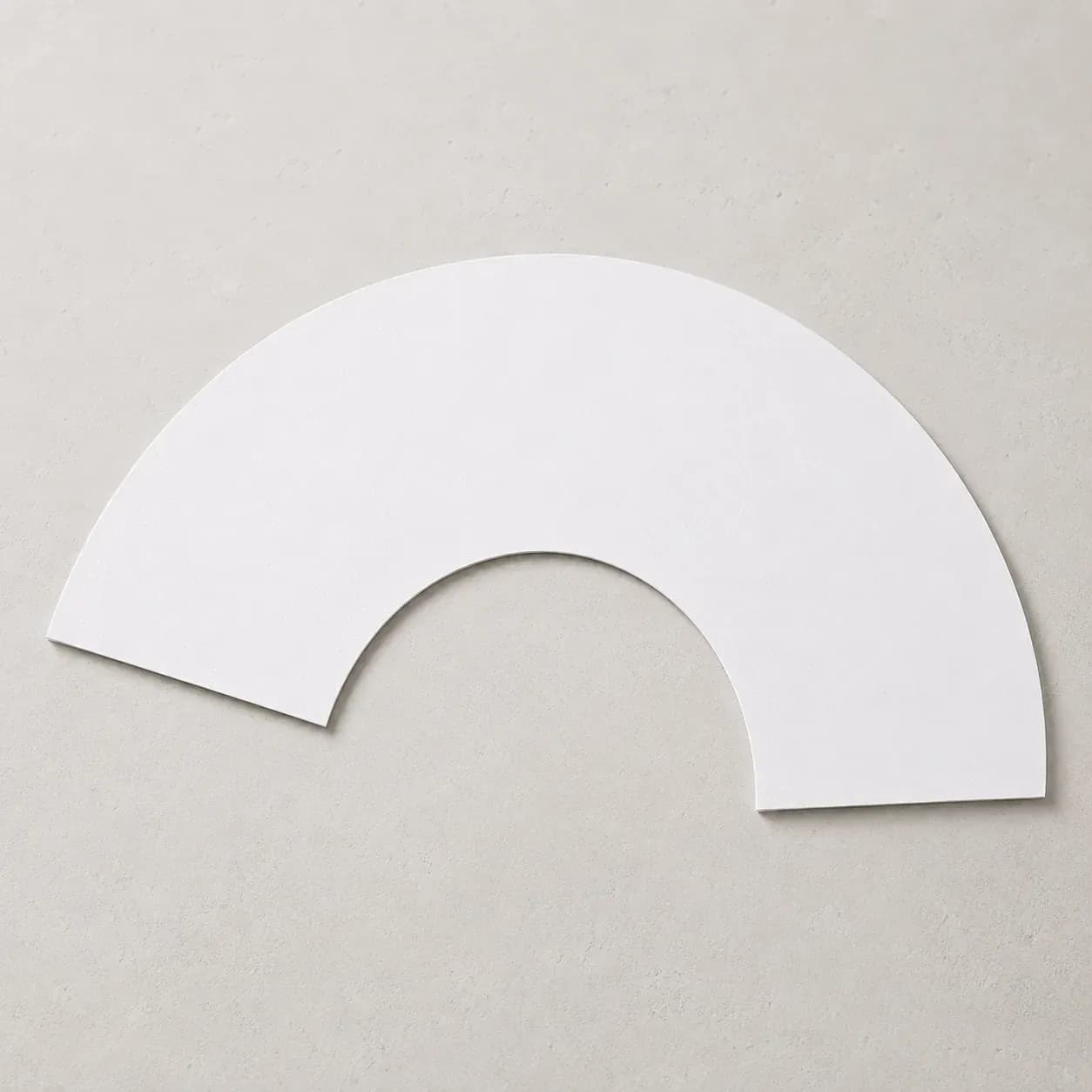 Tela cortada blanca — fabricación propia fantastic plastik.