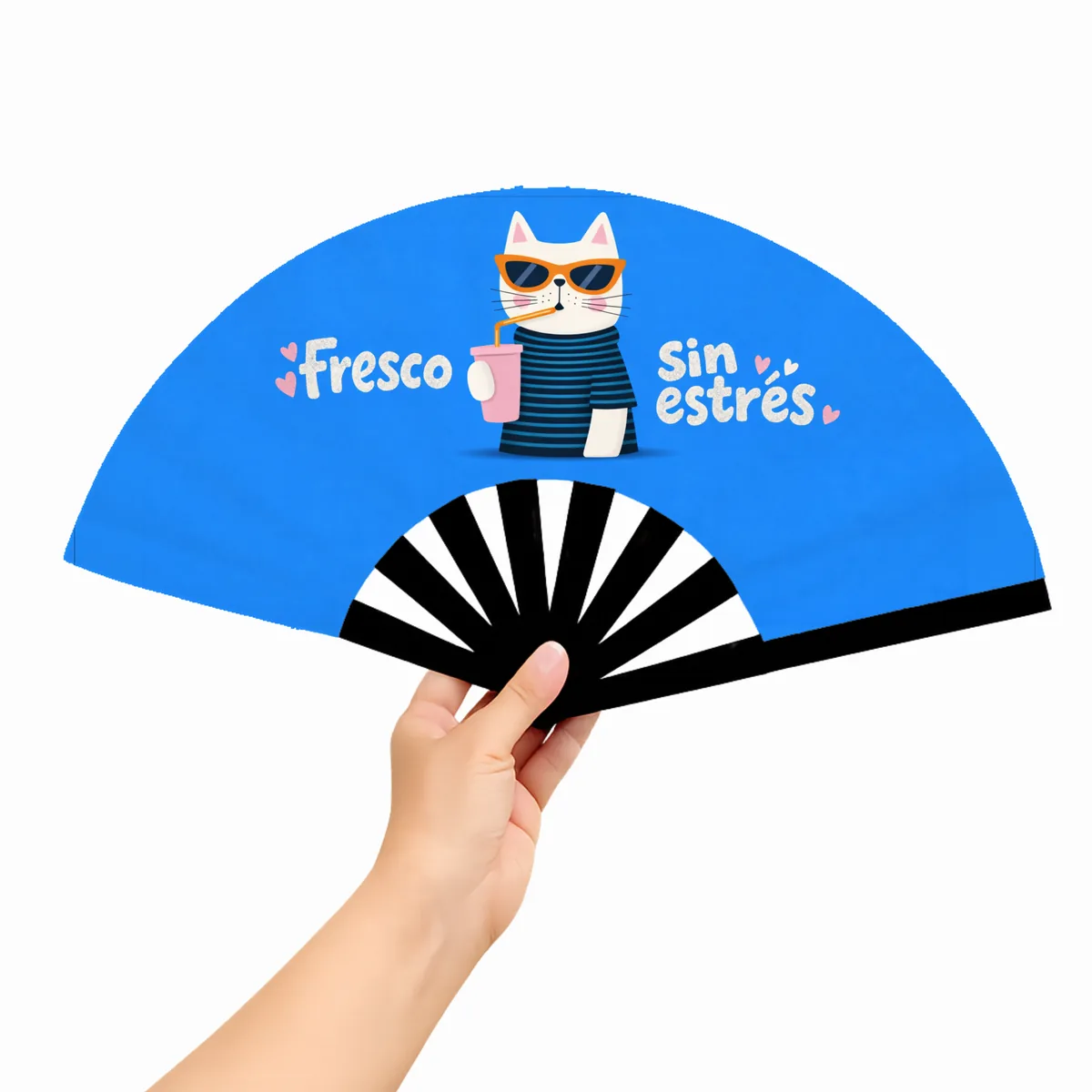 Abanico Fresco y sin estrés — fabricación propia fantastic plastik.
