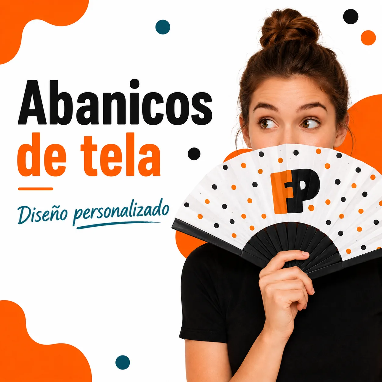 Abanicos de tela — fabricación propia fantastic plastik.